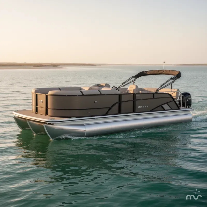 The Image of Crest Classic 220 SLRC Tritoon 2025 - 0