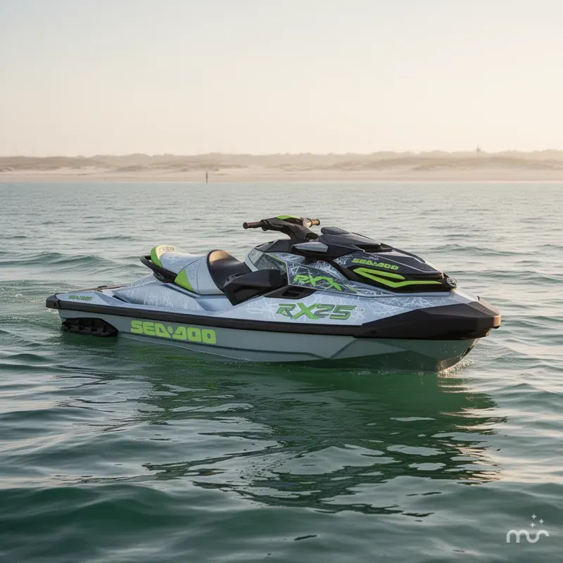 Slide: The Image of Sea-Doo RXT-X™ 325 Ice Metal / Manta Green 2025 - 0