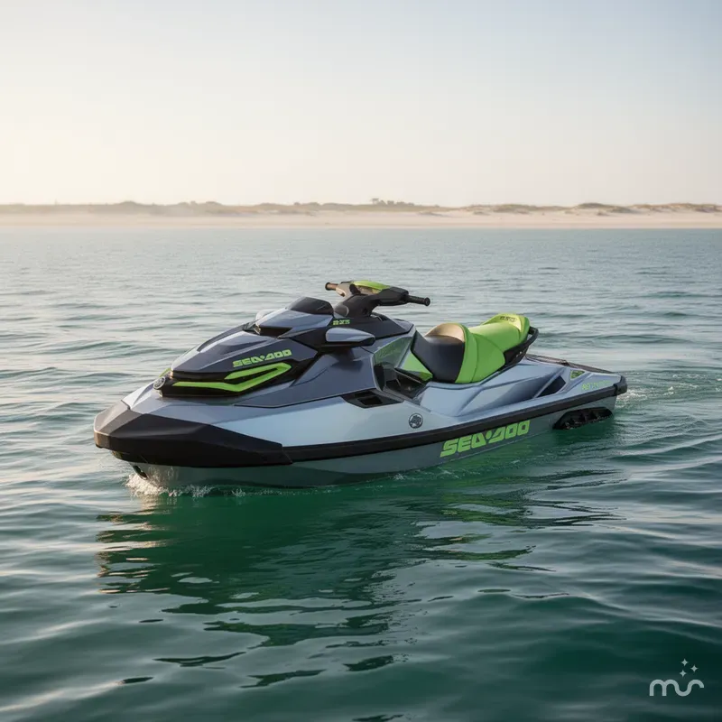 Slide: The Image of Sea-Doo RXT-X™ 325 Ice Metal / Manta Green 2025 - 2