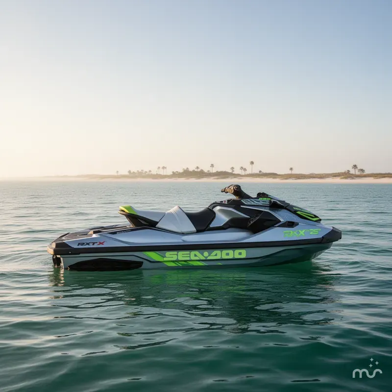 Slide: The Image of Sea-Doo RXT-X™ 325 Ice Metal / Manta Green 2025 - 4