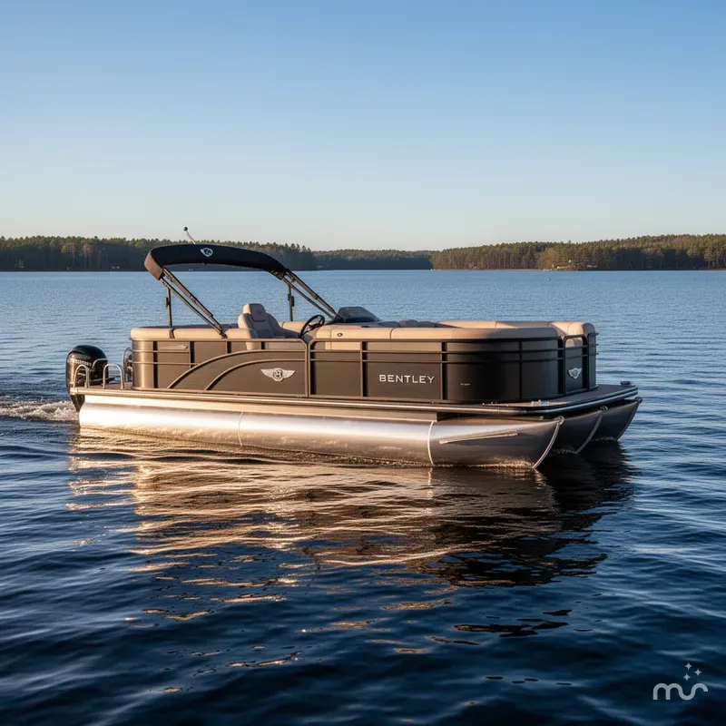 Slide: The Image of Bentley Pontoons Elite 223 SwingBack DC 2025 - 0