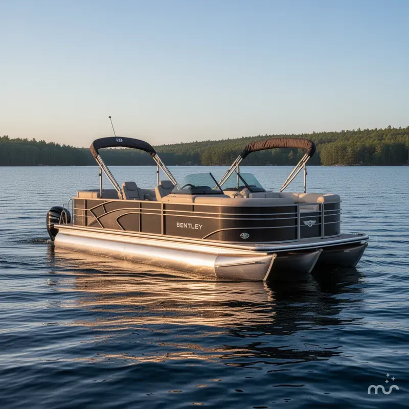 Slide: The Image of Bentley Pontoons Elite 223 SwingBack DC 2025 - 1