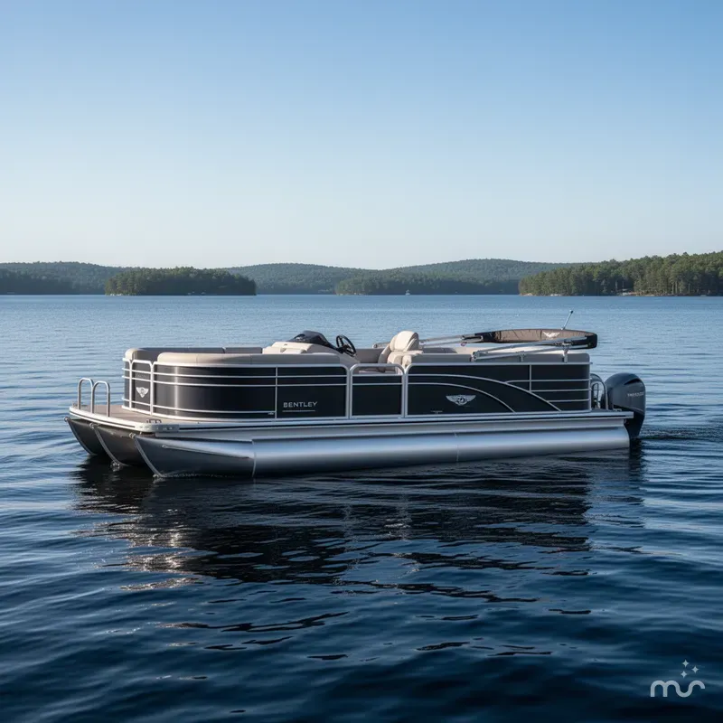 Slide: The Image of Bentley Pontoons Elite 223 SwingBack DC 2025 - 2