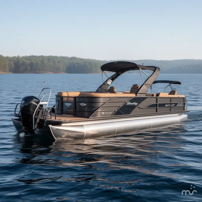 Slide: The Image of Bentley Pontoons Elite 253 Admiral 2025 - 0