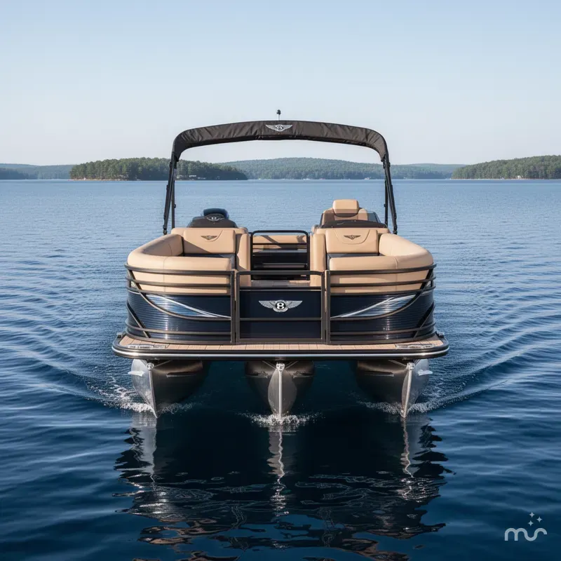 Slide: The Image of Bentley Pontoons Elite 253 Admiral 2025 - 2