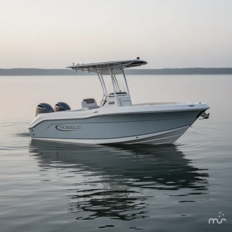 Slide: The Image of Robalo Explorer R202EX In Stock Trailer Included 2025 - 2