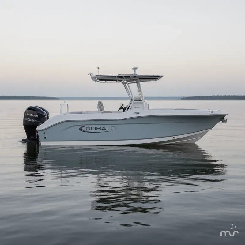 Slide: The Image of Robalo Explorer R202EX In Stock Trailer Included 2025 - 4