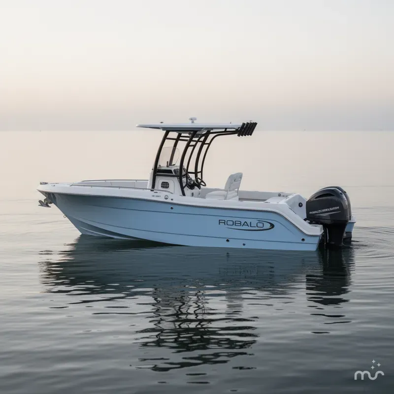 Slide: The Image of Robalo 222 Explorer In Stock Trailer Included 2025 - 2