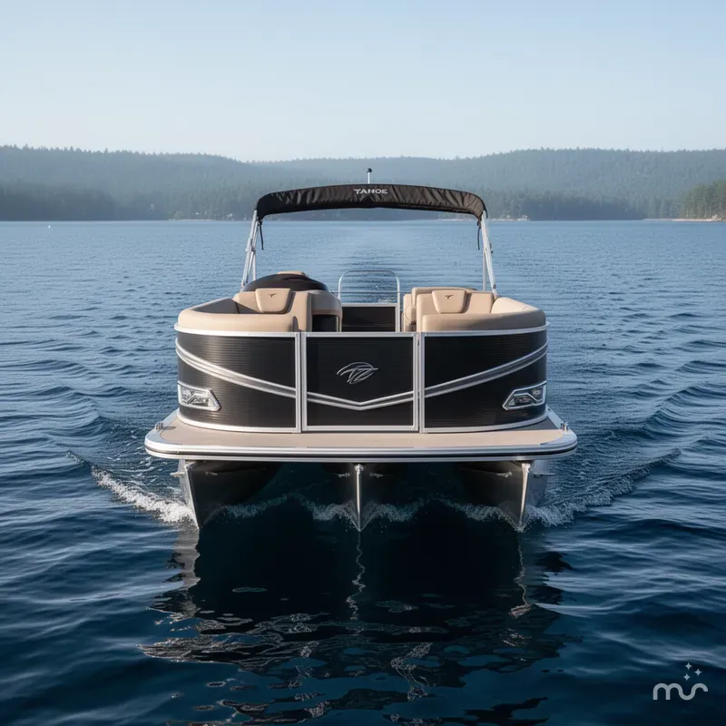 Slide: The Image of Tahoe LTZ 2385 Cruise Rear Bench (CRB) & Honda 4-Stroke 2025 - 1