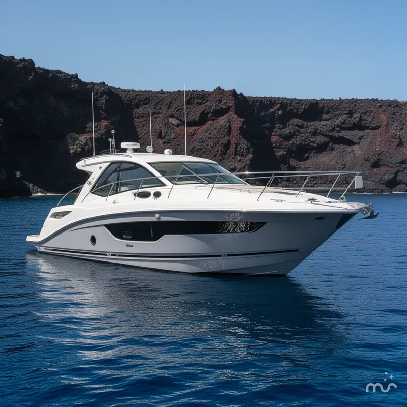 Slide: The Image of Sea Ray Sundancer 350 Coupe 2017 - 2