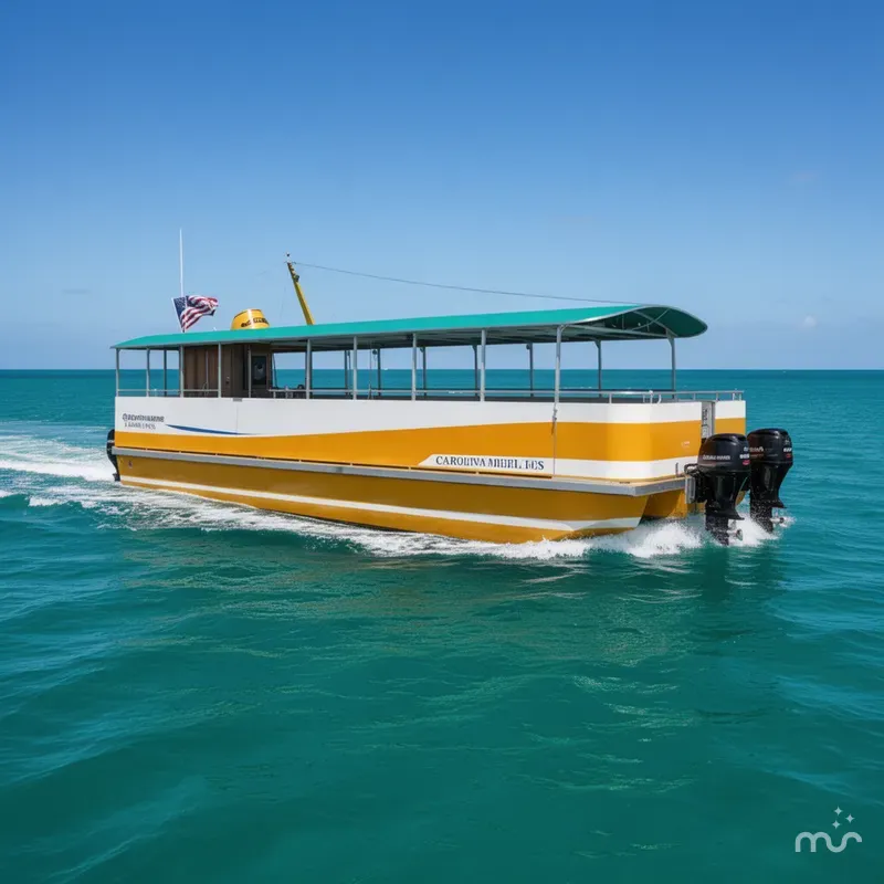 Slide: The Image of Commercial Rover Marine Lines Carolina Rover 40 2016 - 0
