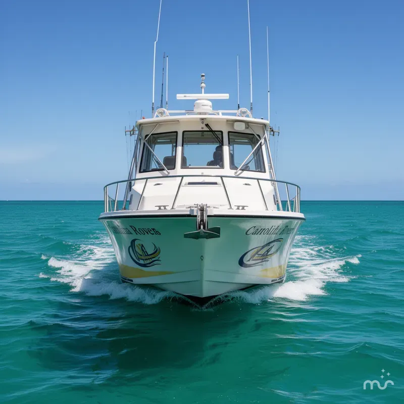 Slide: The Image of Commercial Rover Marine Lines Carolina Rover 40 2016 - 2
