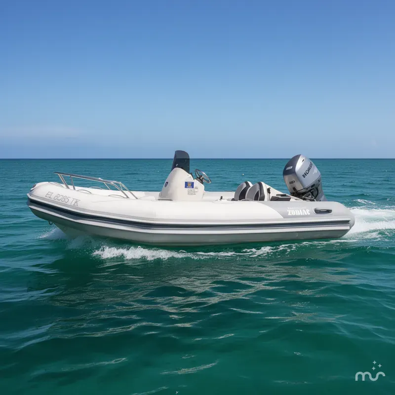 Slide: The Image of Zodiac Yachtline Deluxe 380 2004 - 2