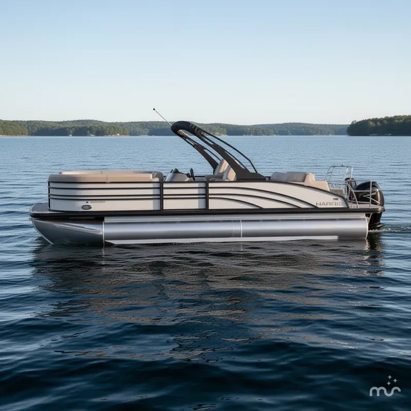 Slide: The Image of Harris Sunliner 230 SLDH Tritoon 2025 - 0
