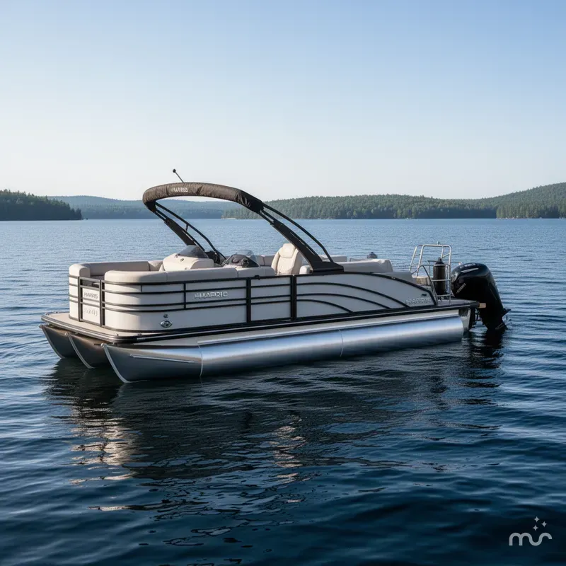 Slide: The Image of Harris Sunliner 230 SLDH Tritoon 2025 - 2