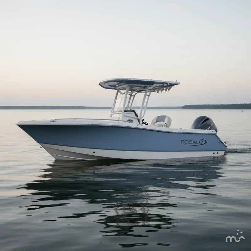 Slide: The Image of Robalo Center Console R230 In Stock Trailer 2025 - 0