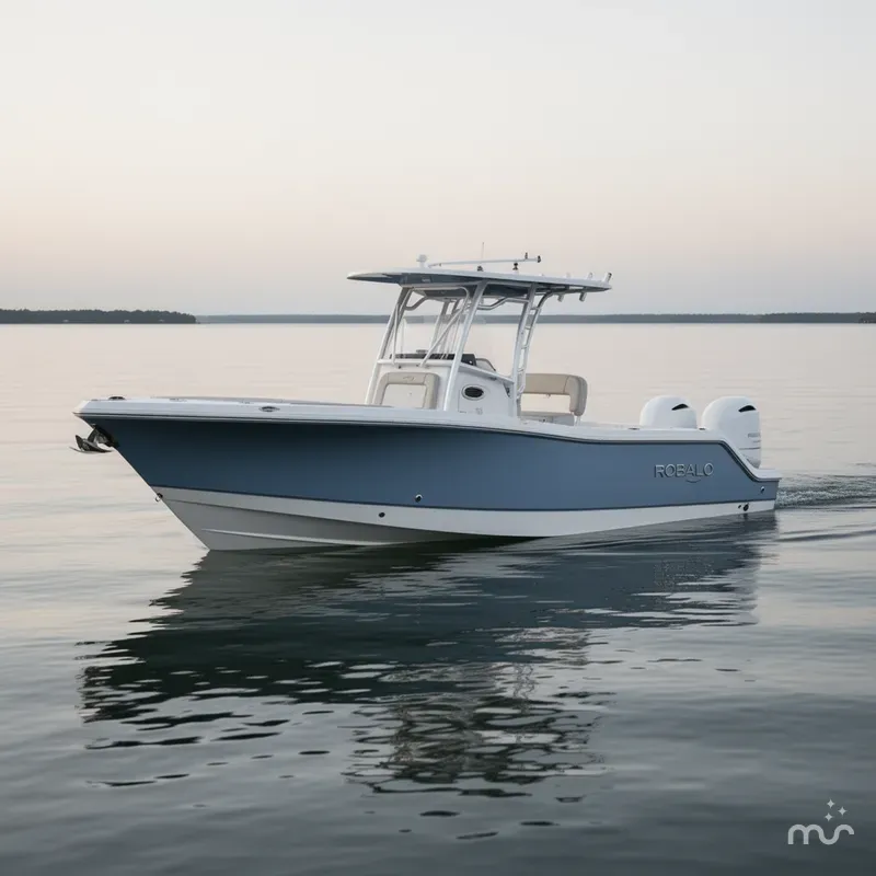 Slide: The Image of Robalo Center Console R230 In Stock Trailer 2025 - 1