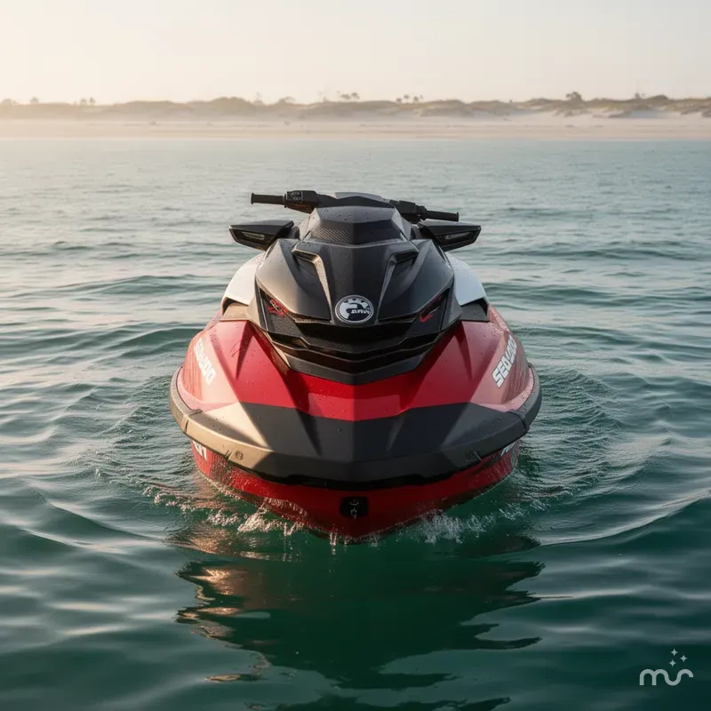 Slide: The Image of Sea-Doo RXP-X 325 Ibr Fiery Red Premium 2024 - 0