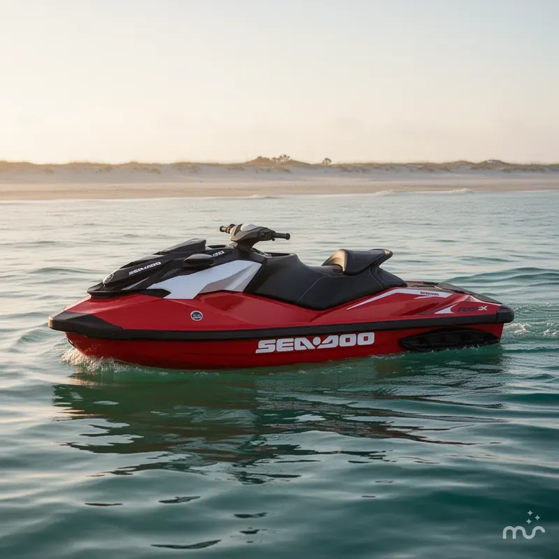 Slide: The Image of Sea-Doo RXP-X 325 Ibr Fiery Red Premium 2024 - 1