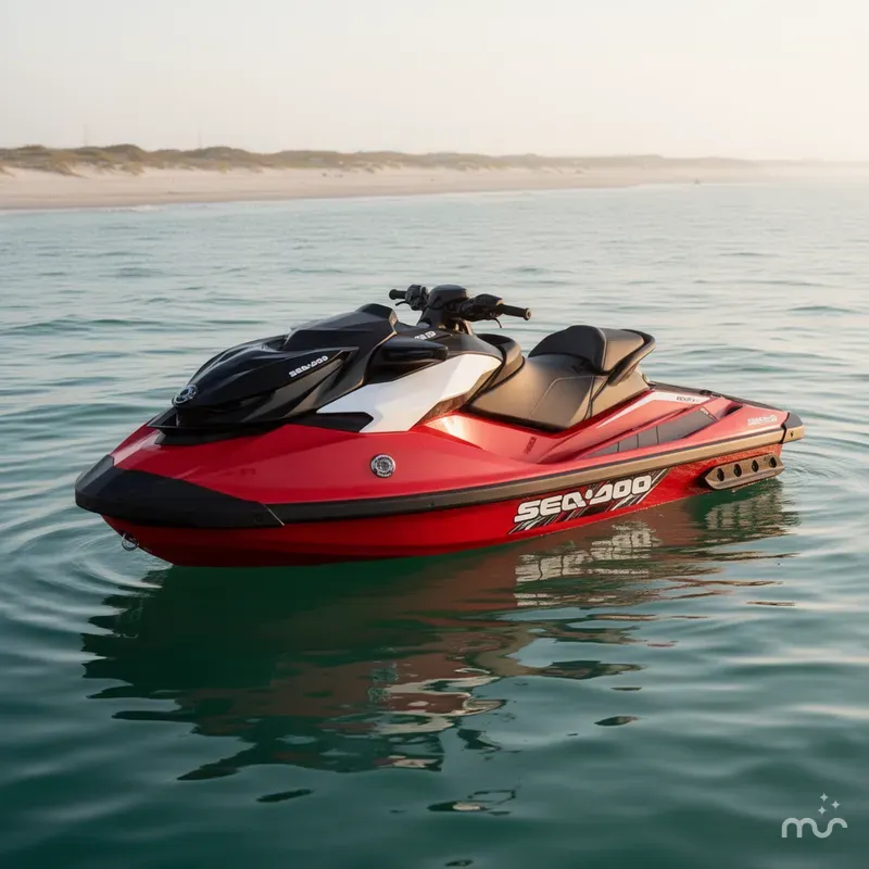 Slide: The Image of Sea-Doo RXP-X 325 Ibr Fiery Red Premium 2024 - 2