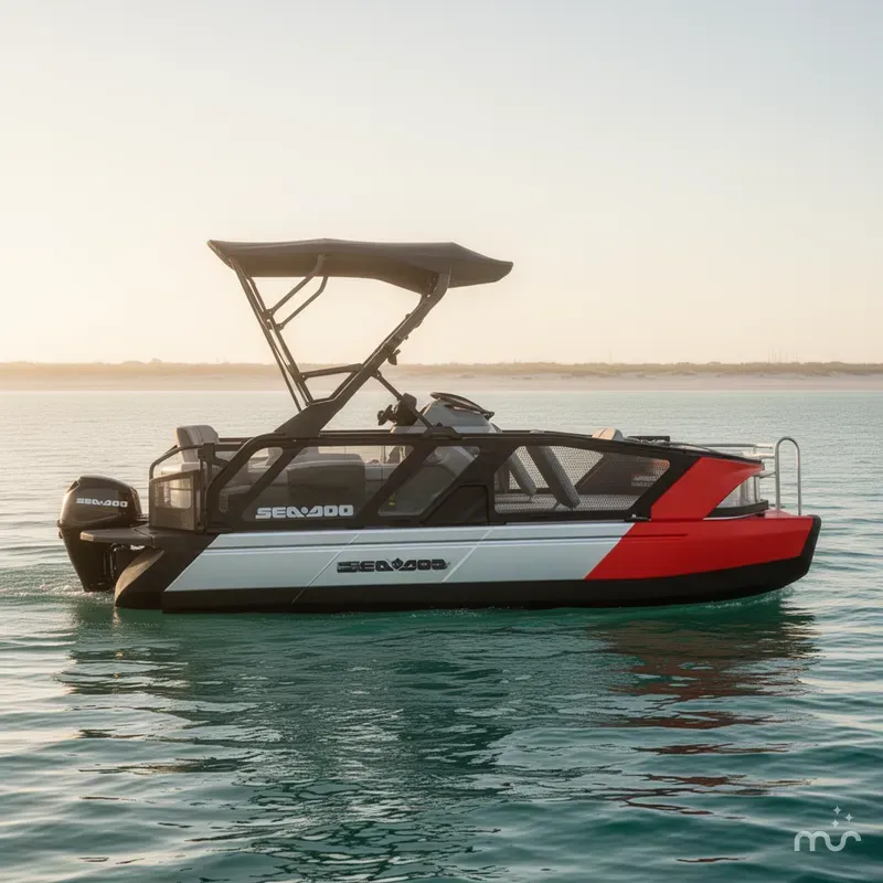 Slide: The Image of Sea-Doo Switch® Sport 18 - 230 hp Galvanized 2024 - 0