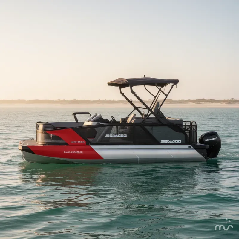 Slide: The Image of Sea-Doo Switch® Sport 18 - 230 hp Galvanized 2024 - 1
