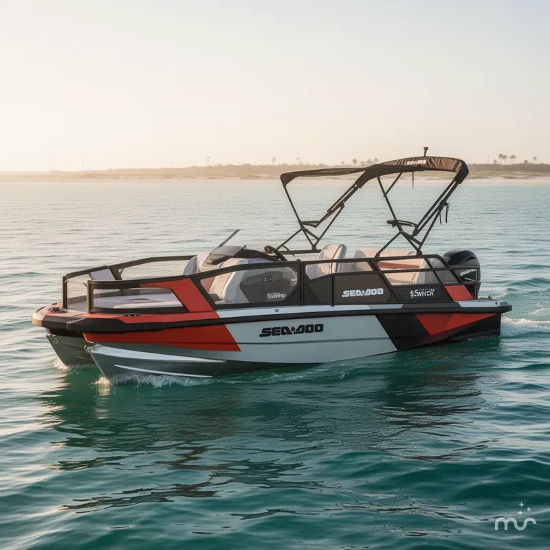 Slide: The Image of Sea-Doo Switch® Sport 21 - 230 hp Galvanized 2024 - 0