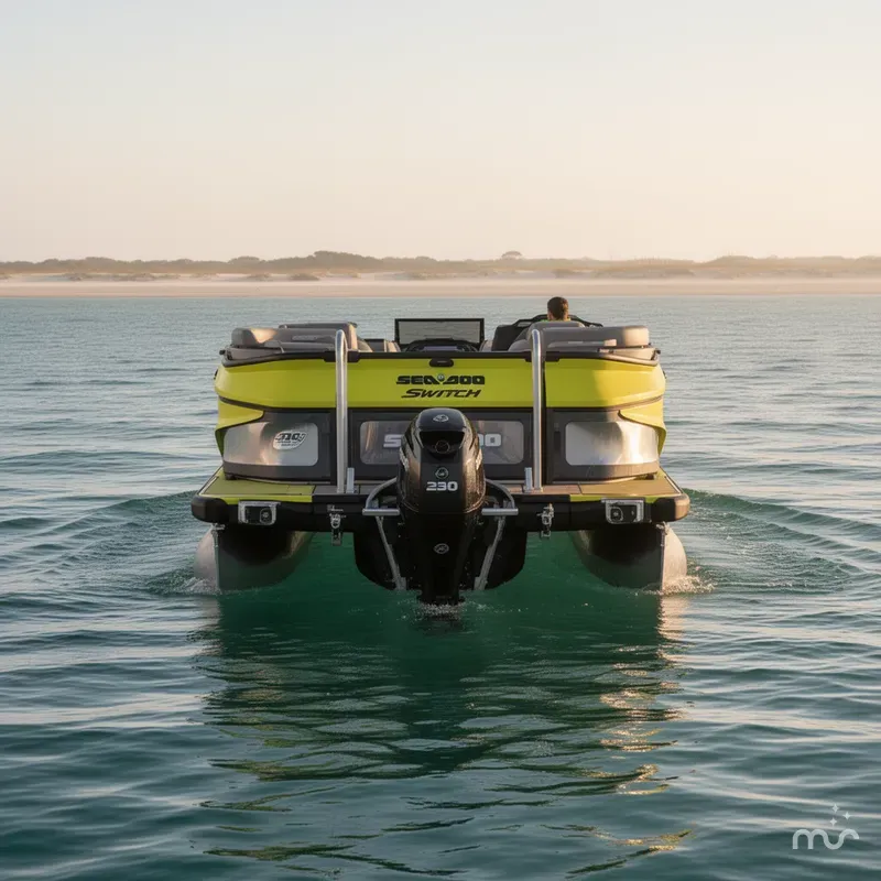 Slide: The Image of Sea-Doo Switch® Sport 21 - 230 hp Galvanized 2024 - 2