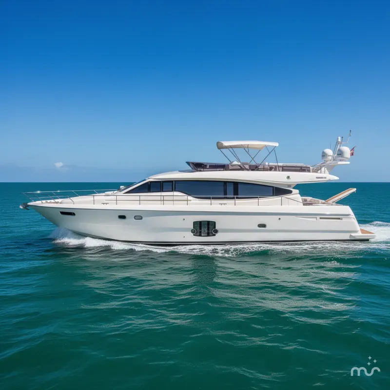 Slide: The Image of Ferretti Yachts 660 2011 - 2