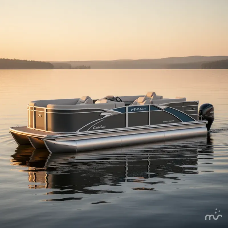 Slide: The Image of Avalon 2585 Catalina Quad Lounger 2025 - 2