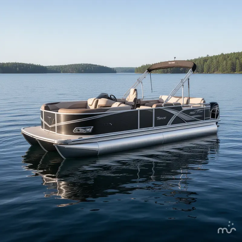 Slide: The Image of Tahoe LTZ 2385 Swingback (VRL) & Honda 4-Stroke EFI 2025 - 1