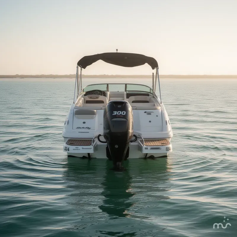 Slide: The Image of Sea Ray 240 Sundeck Outboard 2013 - 2
