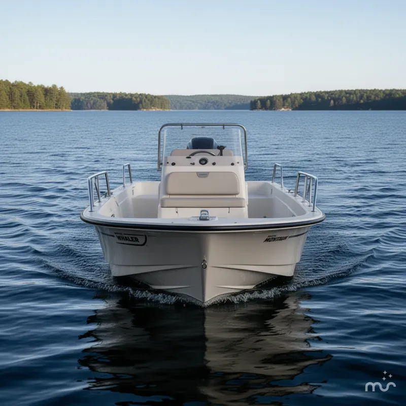 Slide: The Image of Boston Whaler 150 Montauk 2025 - 1