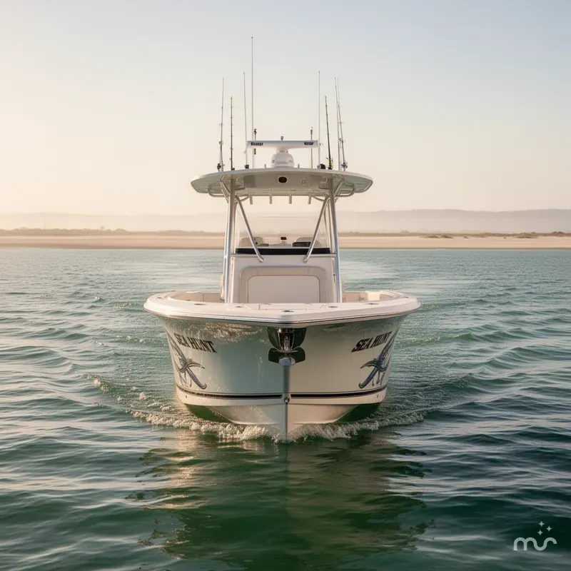 Slide: The Image of Sea Hunt Gamefish 28 Coffin Box 2025 - 1