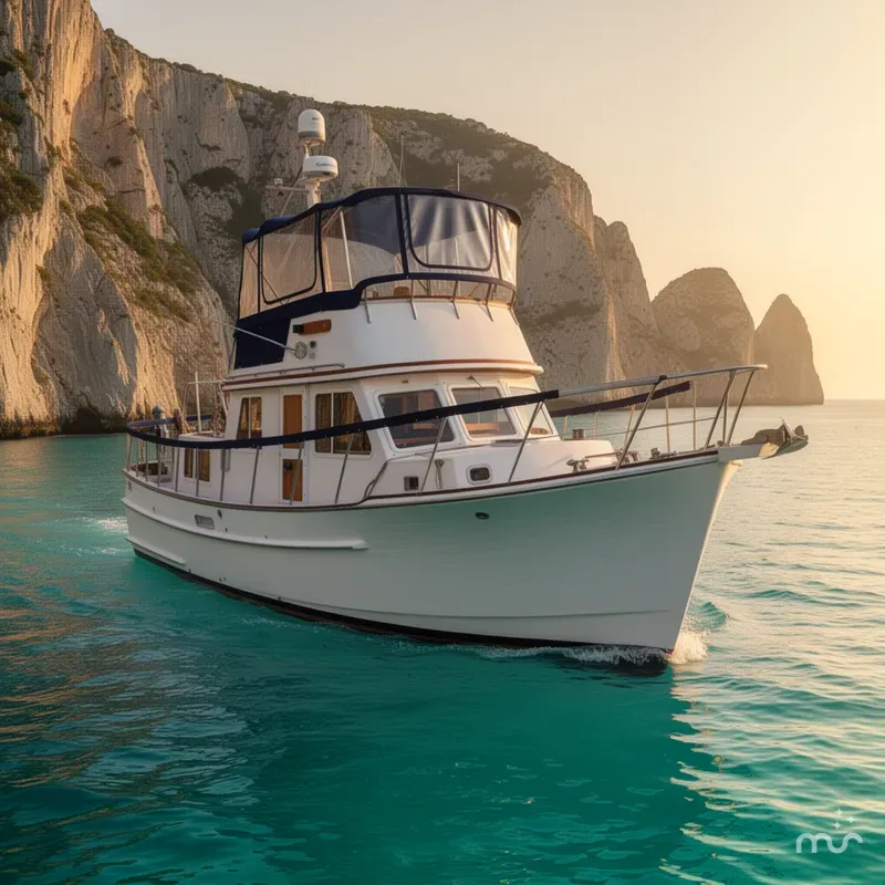 The Image of Monk 36 Trawler 1999 - 0