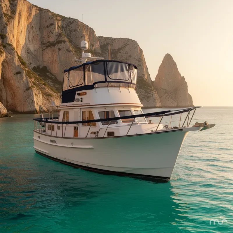 Slide: The Image of Monk 36 Trawler 1999 - 2