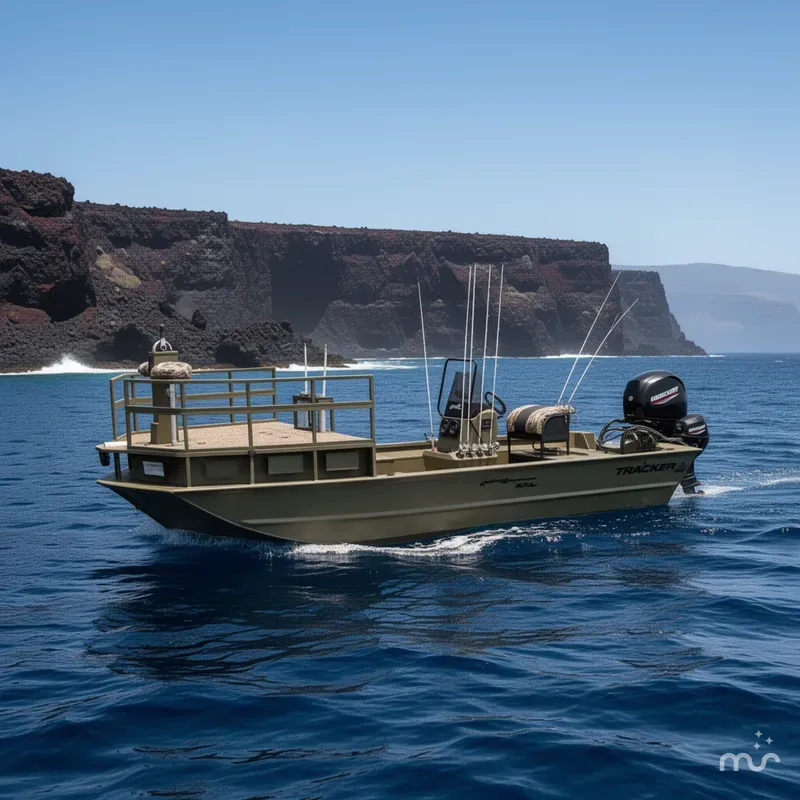 Slide: The Image of Tracker Grizzly 2072 CC Sportsman Kicker 2025 - 4