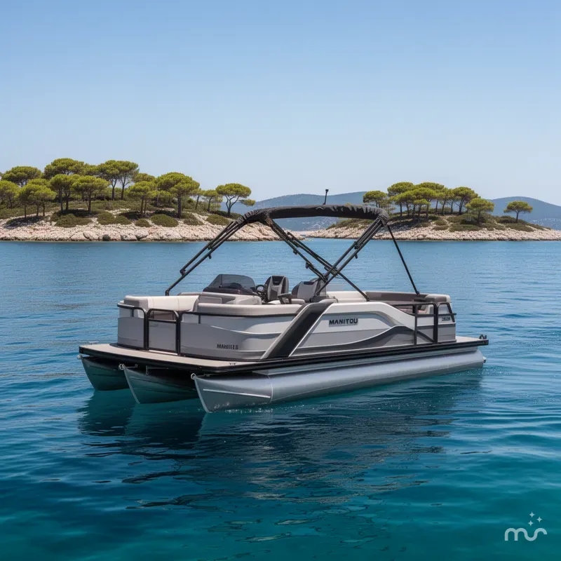 Slide: The Image of Manitou Cruise 20 Max Bench 2025 - 3