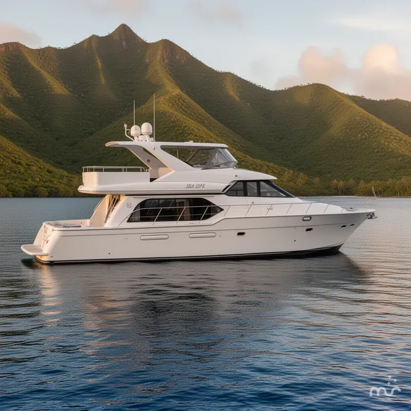 Slide: The Image of Bayliner 5788 Pilot House Motoryacht 1997 - 2