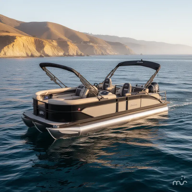 Slide: The Image of Barletta Cabrio Ultra-Lounge C24UC w/ 150HP Mercury! 2025 - 1