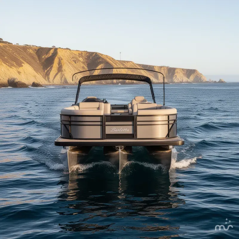 Slide: The Image of Barletta Cabrio Ultra-Lounge C24UC w/ 150HP Mercury! 2025 - 3