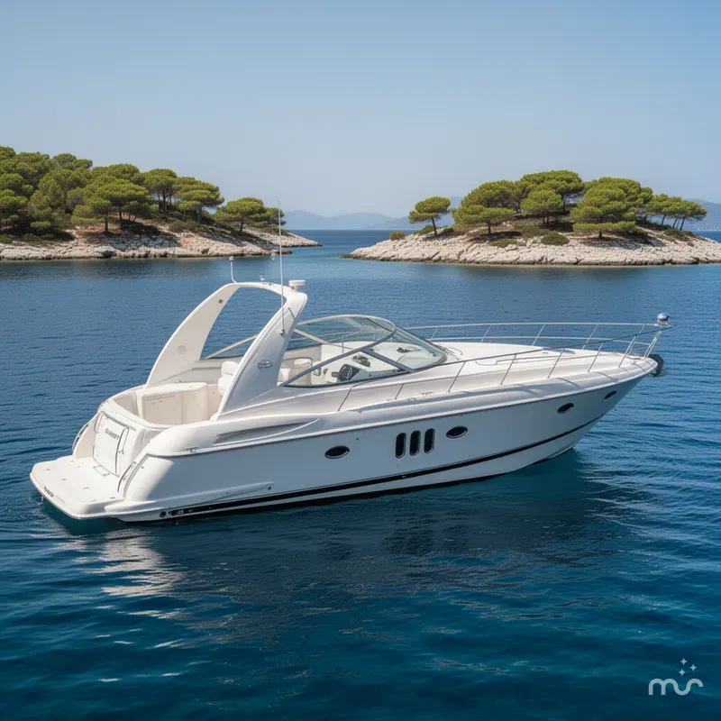 Slide: The Image of Cruisers Yachts 3672 2000 - 2