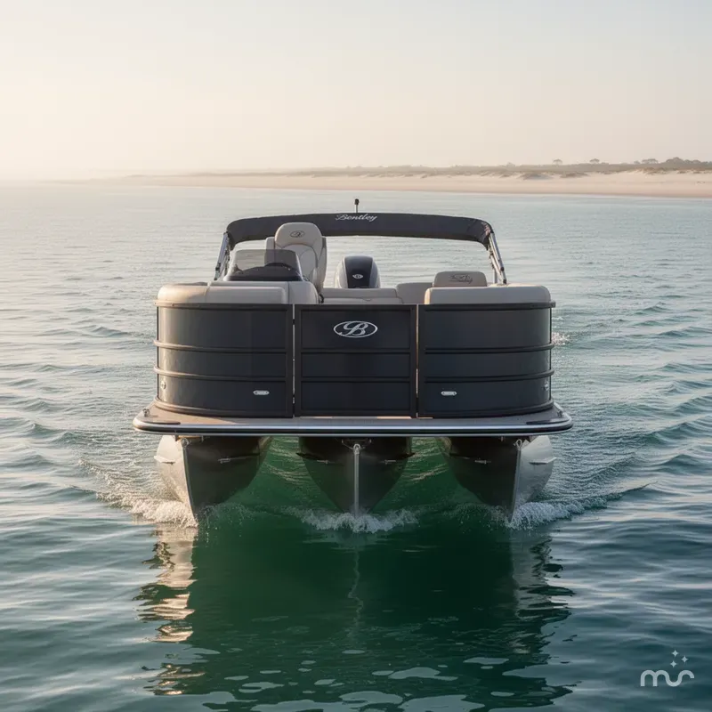 Slide: The Image of Bentley Pontoons Legacy Cruise 2025 - 1