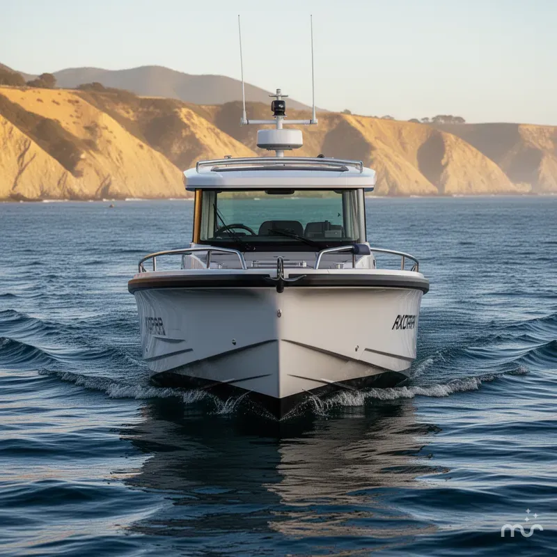 Slide: The Image of Axopar 29 XC Cross Cabin Wet Bar 2025 - 1