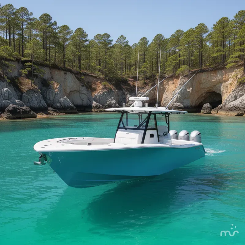 Slide: The Image of Yellowfin 39 Offshore 2024 - 2