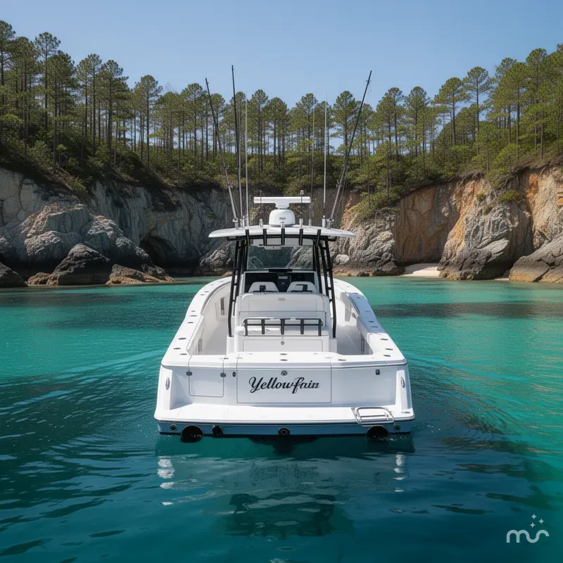 Slide: The Image of Yellowfin 39 Offshore 2024 - 3