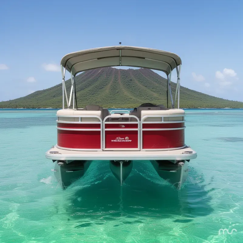 Slide: The Image of Sun Tracker Party Barge 22 XP3 2025 - 3