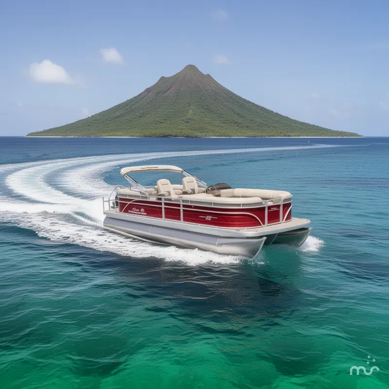 Slide: The Image of Sun Tracker Party Barge 22 XP3 2025 - 4