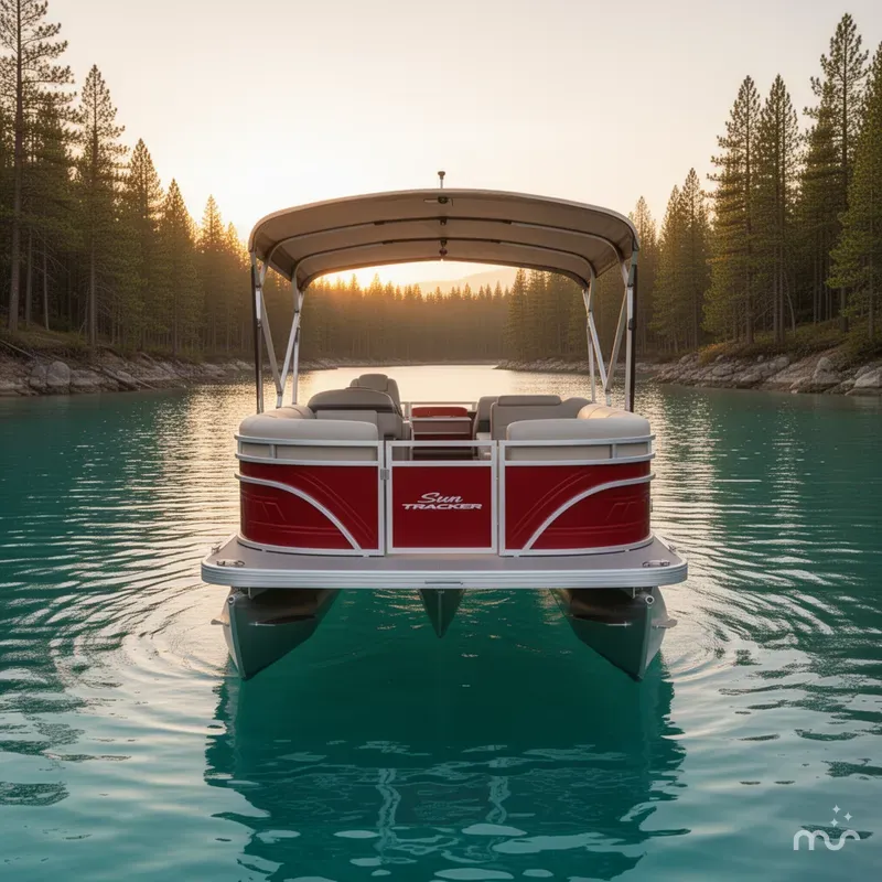 Slide: The Image of Sun Tracker Party Barge 20 DLX 2025 - 3