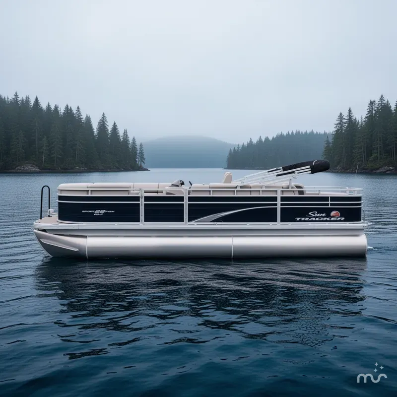 Slide: The Image of Sun Tracker SportFish 22 DLX 2025 - 2